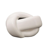 Maxbell Stylish Tissue Box Cover Housewarming Gift Decor for Home End Table Hotel White