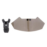 Maxbell Motorcycle Clip-on Windshield Windscreen Extension Deflector Universal Smoke