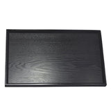 Max Japanese Style solid wood custom-made tea tray Medium Black