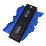 Maxbell Contour Profile Gauge Woodworking Shape Tracing Template Measuring Tool Blue