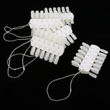 Maxbell 100pcs Nail Art Polish Display Tips Fan Practice Board Training Sticks Fan