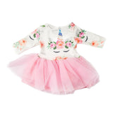 Maxbell Handmade Clothes Dress and Headwear for 18inch Girl Doll Outfits Pink flower
