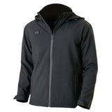 Maxbell 4 Areas Heated Jacket Outwear Zip Hoodie Hooded Workwear Long Sleeves Jacket M