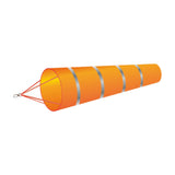 Maxbell 200cm Wind Sock Bag Rainbow Fashion Hanging Grommet Waterproof Park orange and gray