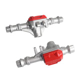 Max Alloy Front Rear Axle Housing Set for 1/10 Traxxas TRX-4 RC Crawler silver