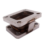 Maxbell Universal stainless Steel 15Deg T3 -T4 Turbo Exhaust Manifold Adapter Flange