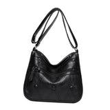 Maxbell Women Shoulder Bag Medium Large Capacity Simple Fashion Lightweight Black