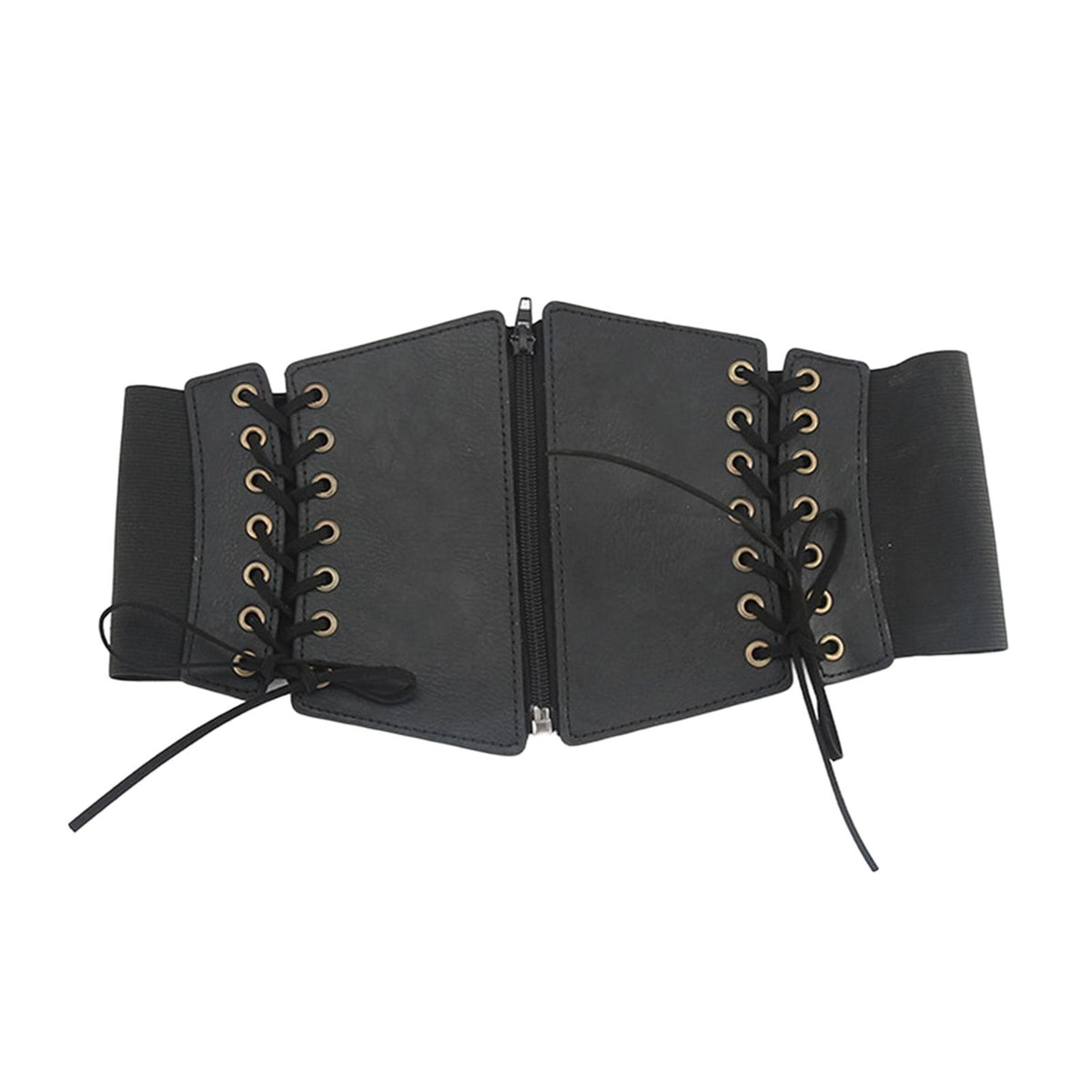 Maxbell Elastic Wide Waist Belt Decorative Cummerbunds Dresses Waist Buckle Corset