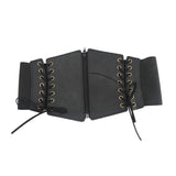 Maxbell Elastic Wide Waist Belt Decorative Cummerbunds Dresses Waist Buckle Corset