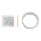 Maxbell Bubble Blowing Double Sided Tape Wall Mount Tape Creative DIY Crafts Sticky White Sequins