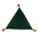 Max Throw Pillow Case Velvet Pillow Cushion Covers Triangle_Green