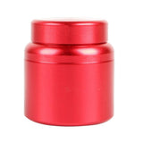 Max Aluminum Storage Box Coffee Tea Tins Canisters With Airtight Lids Red