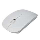 Maxbell Portable 2.4G Wireless Mouse Mute Click for Computer Desktop Notebook White