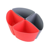 Maxbell 4Pcs Slow Cooker Divider Slow Cooker Accessories Slow Cooker Silicone Insert