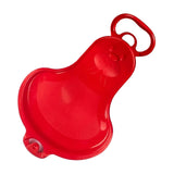 Maxbell Winter Snow Sled Kids Sledge Sleigh Sledding for Grass Sand Skate Toboggan Red