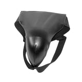 Maxbell Groin Guard Jockstrap Crotch Protector Adjustable for Exercise Training L Black