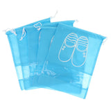 Max 5 Pieces Shoes Bags Dust-Proof Travel Shoes Storage Drawstring Bags Medium
