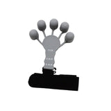 Maxbell Hand Grip Strengthener Silicone for Rock Climbing Carpal Tunnel Guitar gray