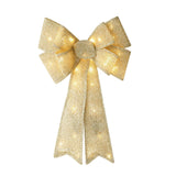 Maxbell Christmas Hanging Charms with Lights Chic Gift for Parties Bedroom Backyard Gold