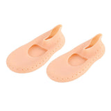 Maxbell 1 Pair Gel Women Men Moisturising Heel Cracked Foot Care Protectors Socks L