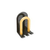 Maxbell Aluminum Toothbrush Holder Storage Rack Wall No Drilling Install Rustpoof Black Aureate