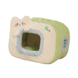 Maxbell Cute Cat House Bed nest Warm Winter Cushion Cave Bed Puppy Washable Style D