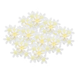 Maxbell 300 Pieces Artificial Flower Petals Resuable Floret for Party Table Outdoor Beige