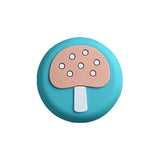 Maxbell Door Stopper Wall Protector Crash Pads for Cabinet Furniture Glass Mushroom