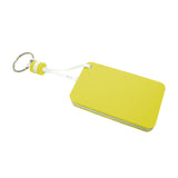 Maxbell Floating Keychain Pendant Buoyant Key Chain for Outdoor Water Sports Sailing Yellow