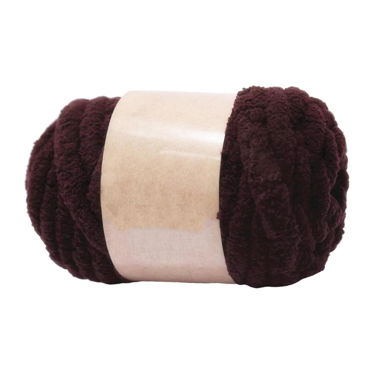 Maxbell Thick Chunky Yarn Hand Knitting DIY Weight Yarn for Throw Rug Making Weaving coffee