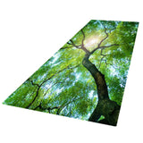 Max 3D Living Room Area Rug Runner Anti-Skid Floor Mat Carpet Tree