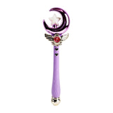 Maxbell Princess Wands Costume Accessories Pretend Toy for Carnival Birthday Party Amaranth Moon