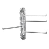 Maxbell Swivel Towel Rack No Punching Swings Out Towel Rack for Wall Bathroom Kitchen A