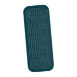 Maxbell Silicone Tray Sink Drainer Pad Heat Resistant for Countertop Kitchen Home Green