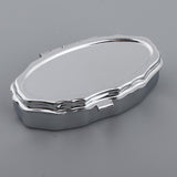 Maxbell Stainless Candy Pill Box Portable Tin Pots Cosmetic Jars Cases Container Rhombus