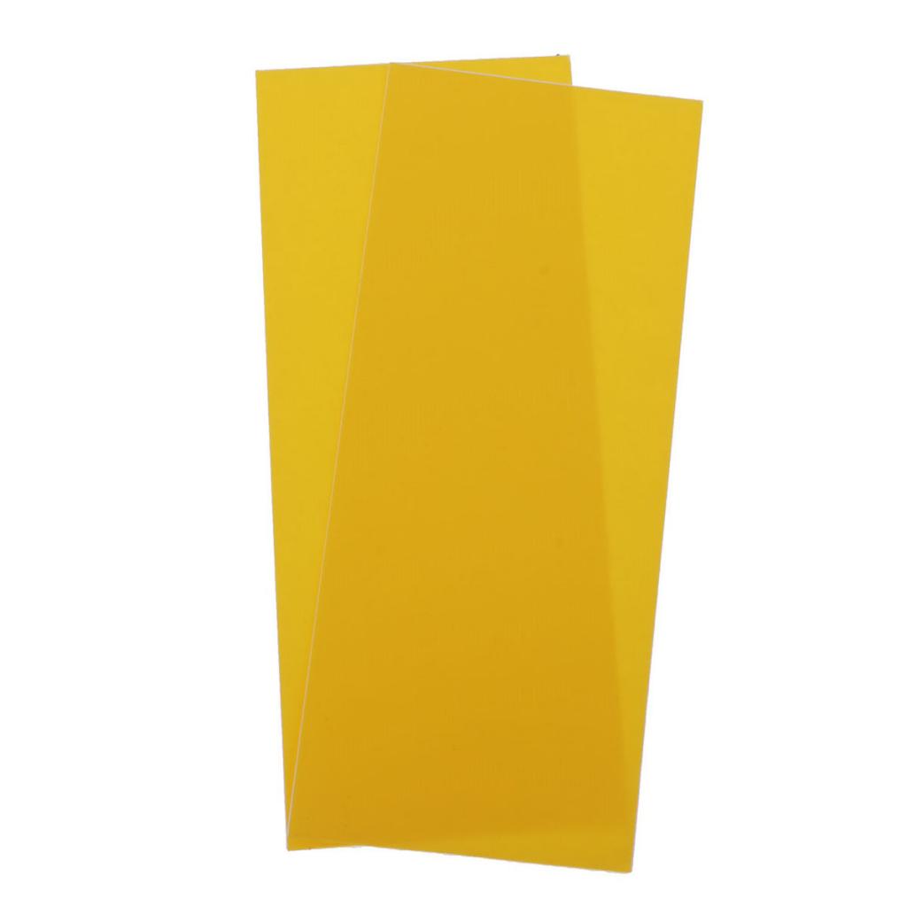 Max 2pcs Self Adhesive Sticker Waterproof Cloth Patches DIY Applique Yellow