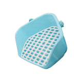 Maxbell Rabbit Litter Box Durable Portable Bunny Potty Trainer for Blue