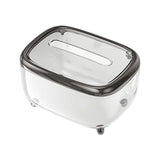 Maxbell Tissue Box holder Pet,ABS Clear Convenient for Office Bedroom Kitchen Black