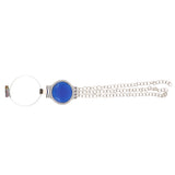Maxbell Car Key Ring Creative Anti Static Strap Belt Chain Keyfob Pendant Blue