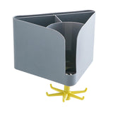 Maxbell Kitchen Utensils Chopsticks Holder Drainable for Kitchen Tableware Household gray