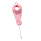 Maxbell 3 in 1 Water Bottles Fruit Juice Pack Opener Yogurt Cover Opener Multifunction Pink