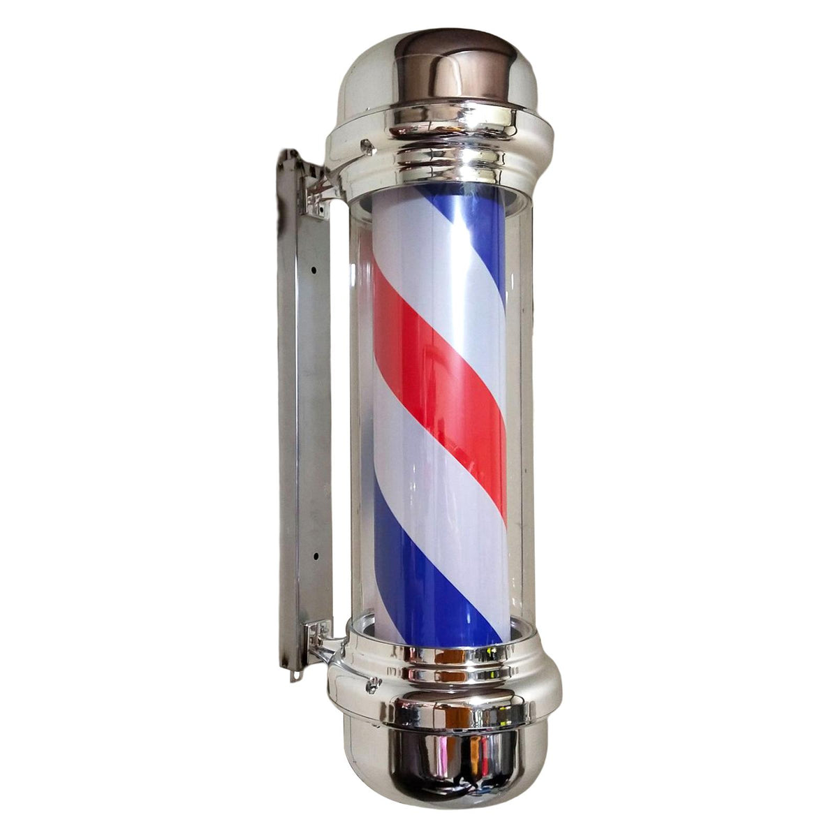 Maxbell Barber Pole Light Classic Hair Salon Open Sign for Indoor Outdoor Hair Salon