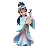 Maxbell Chinese Beauty Statue Collectible Lady Sculpture for Party Shelf Living Room Wang Zhaojun