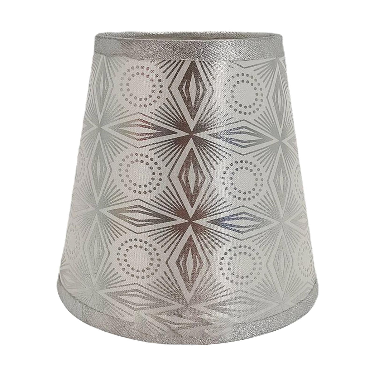 Maxbell Table Lamp Shade Wall Sconce Shade Desk Light Lampshade for Hotel Decor Argent