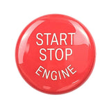 Max 25mm Car Engine Start Stop Button Cover Trim Decor For BMW E Chassis Red