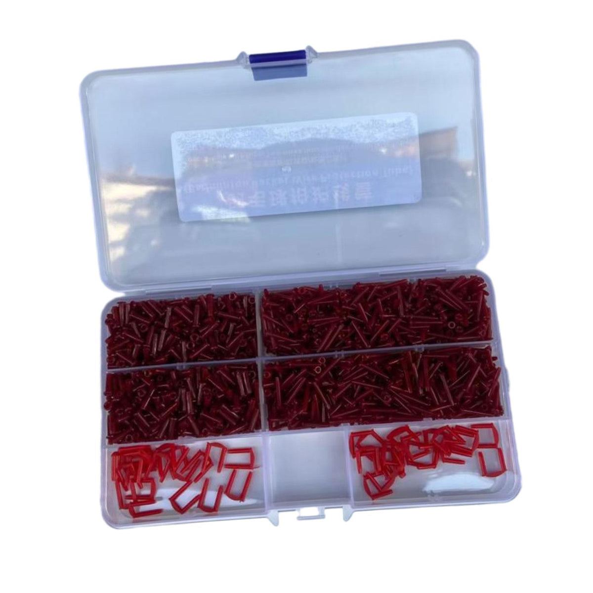 Maxbell 1240x Badminton Racquet Grommets Eyelets Stringing Machines Tools for Tennis Red