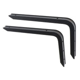 Max L Shaped Wall Mounted Shelf Bracket Hanging Holder For Home Decor 150x250mm