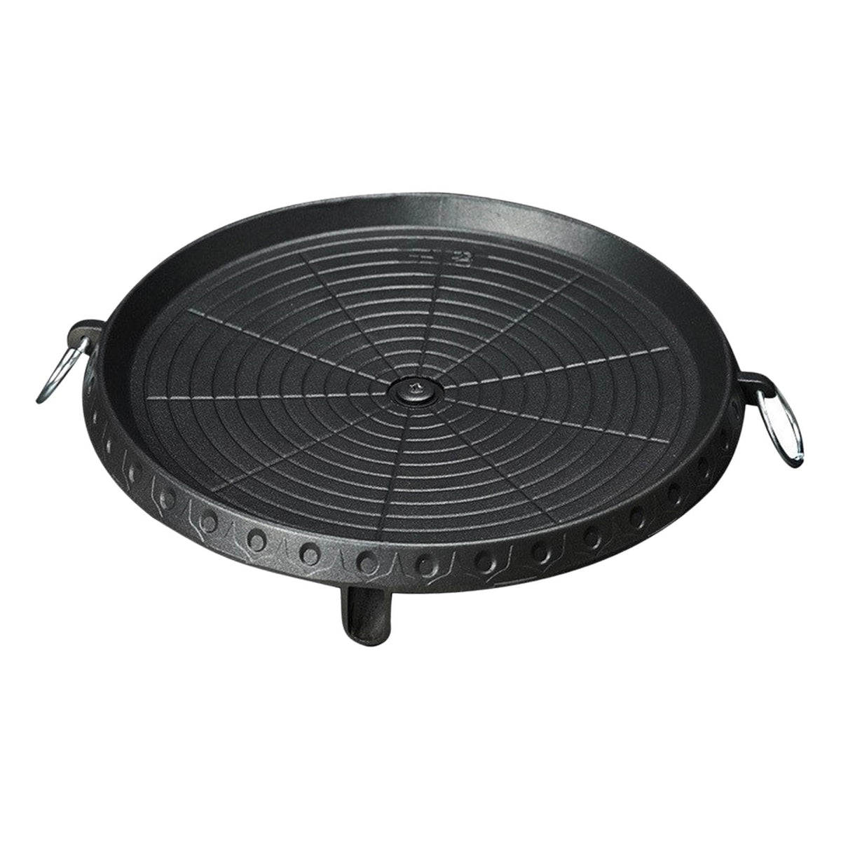 Maxbell Portable Frying Pan Griddle Non Stick Grill Pan Steak Barbecue Grilling