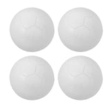 Maxbell 4x White Mini Replacement Balls Table Soccer 36mm Foosball machine