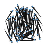 Maxbell 50Pcs Drip Irrigation System Kit Dripper Self Watering Spikes Plant Flower Blue